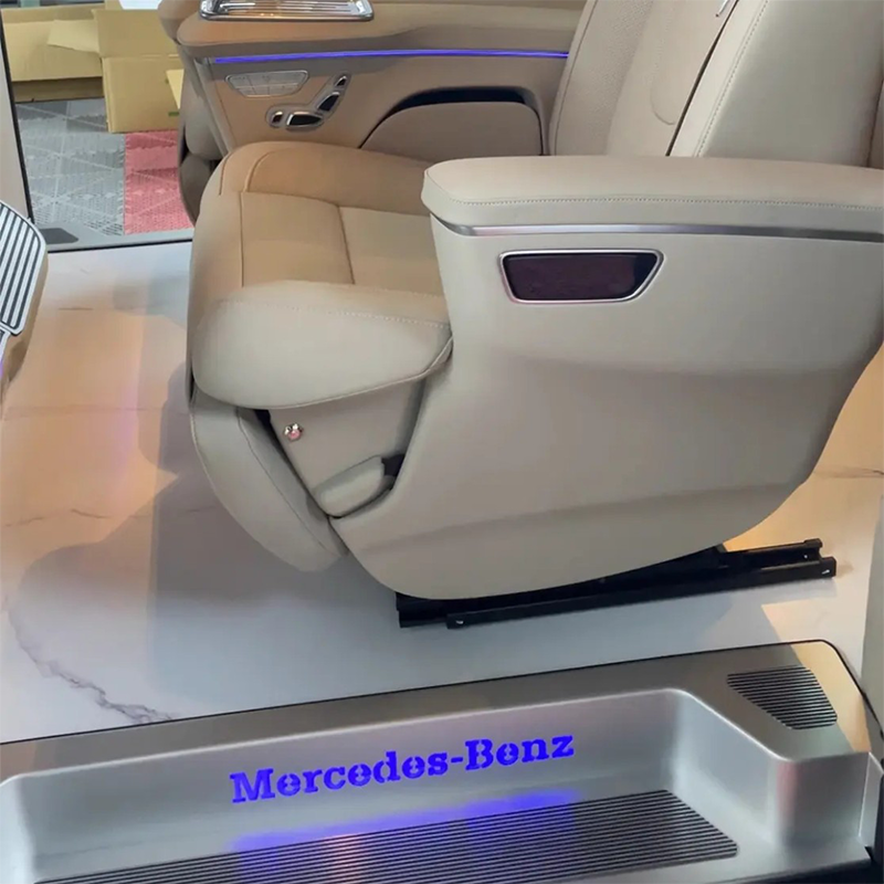 Mercedes-Benz V260, V260L, V300 Vito repülőgép-minőségű alumínium padló módosítása/korszerűsítése